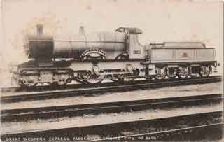 Great Western Express Passenger Engine 'City of Bath'