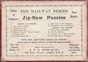 A.V.N.Jones Railway Series box base